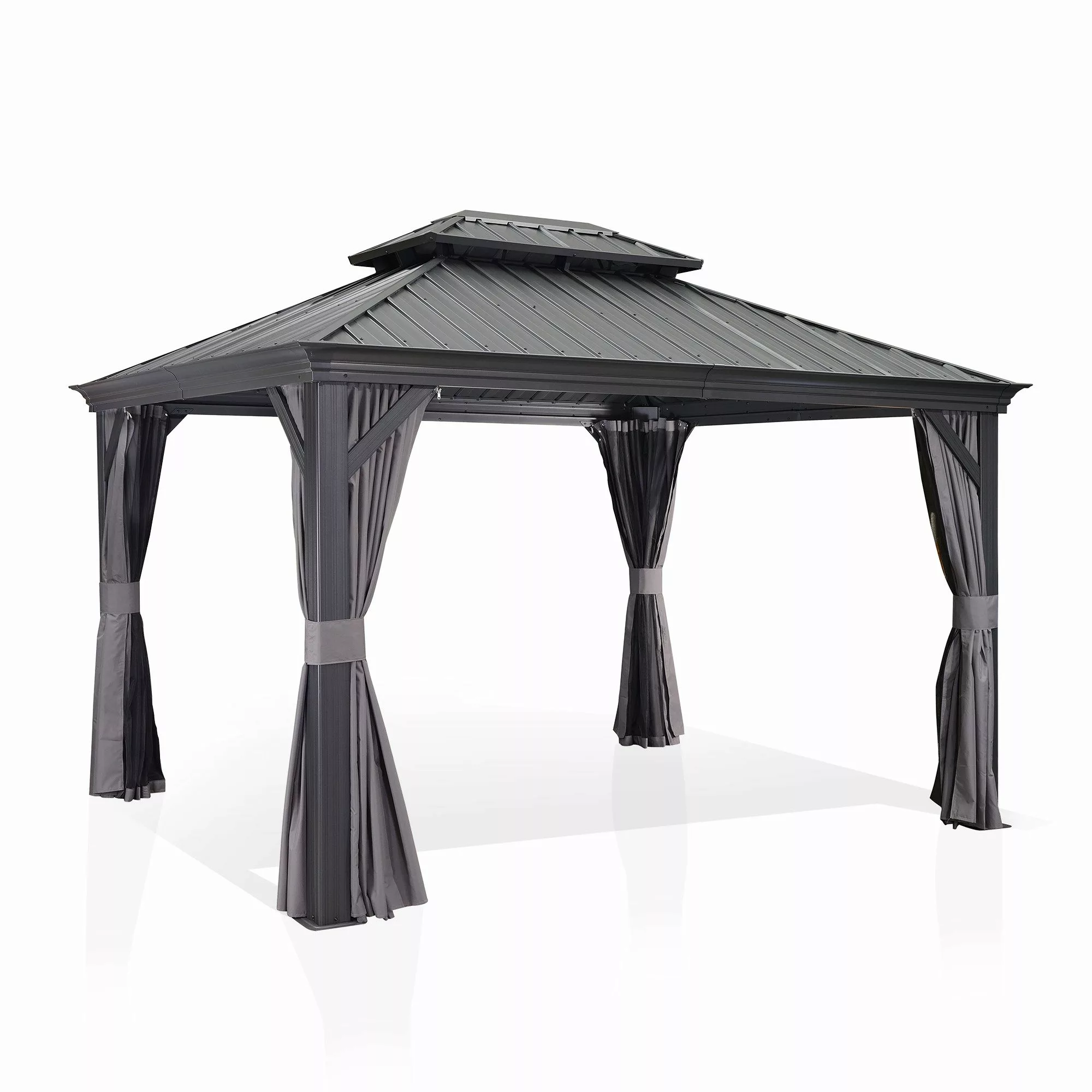PURPLE LEAF Pavillon Alu Gartenpavillon mit günstig online kaufen