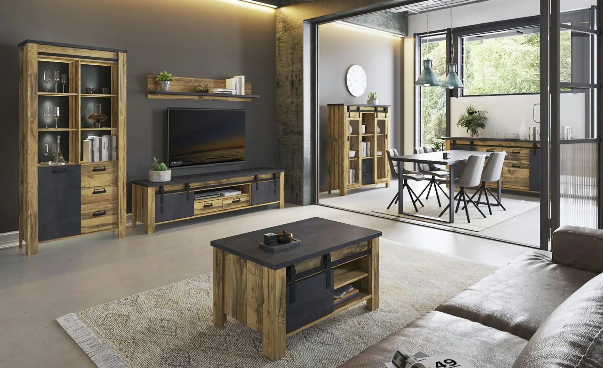 Couchtisch  Ledro ¦ holzfarben ¦ Maße (cm): B: 60 H: 51 Tische > Couchtisch günstig online kaufen