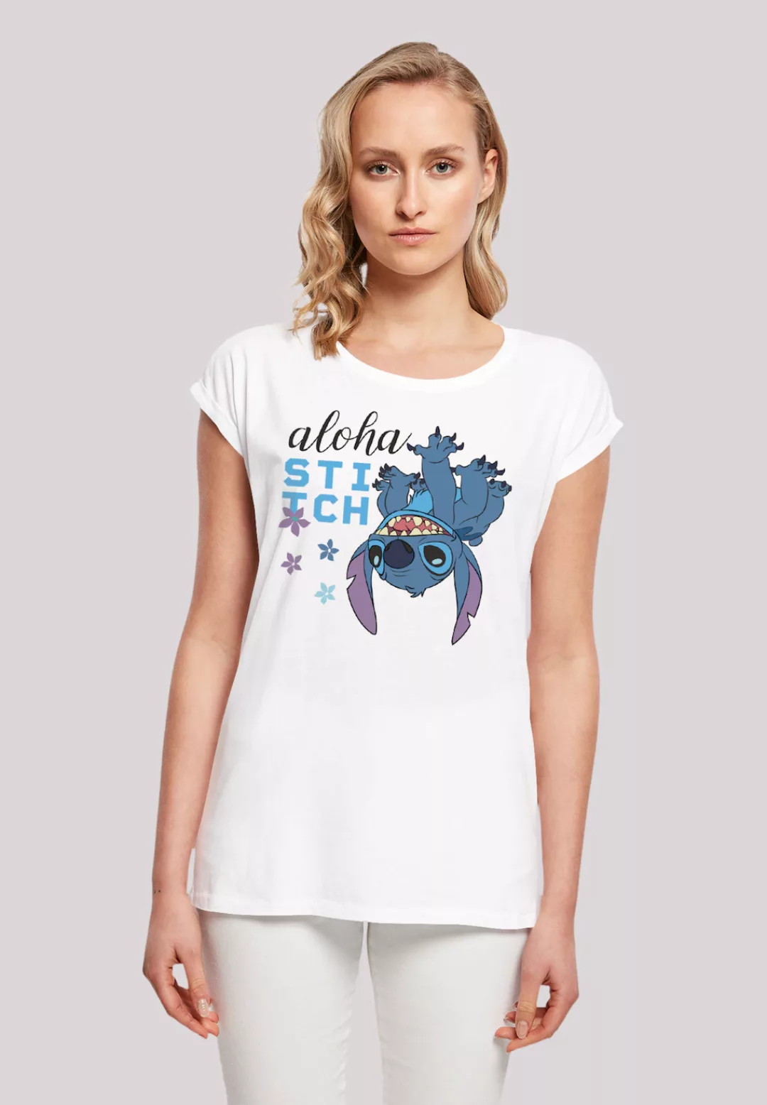 F4NT4STIC T-Shirt "Disney Lilo & Stitch On The Head", Premium Qualität günstig online kaufen