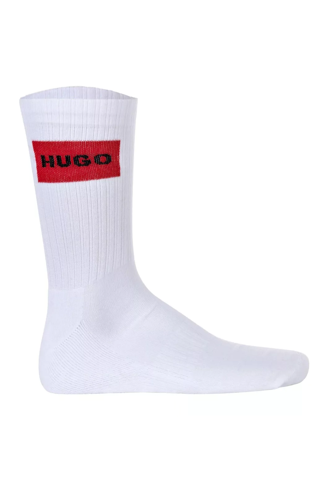 HUGO Underwear Freizeitsocken "3P QS RIB LABEL", (Packung, 3 Paar, 3er), mi günstig online kaufen