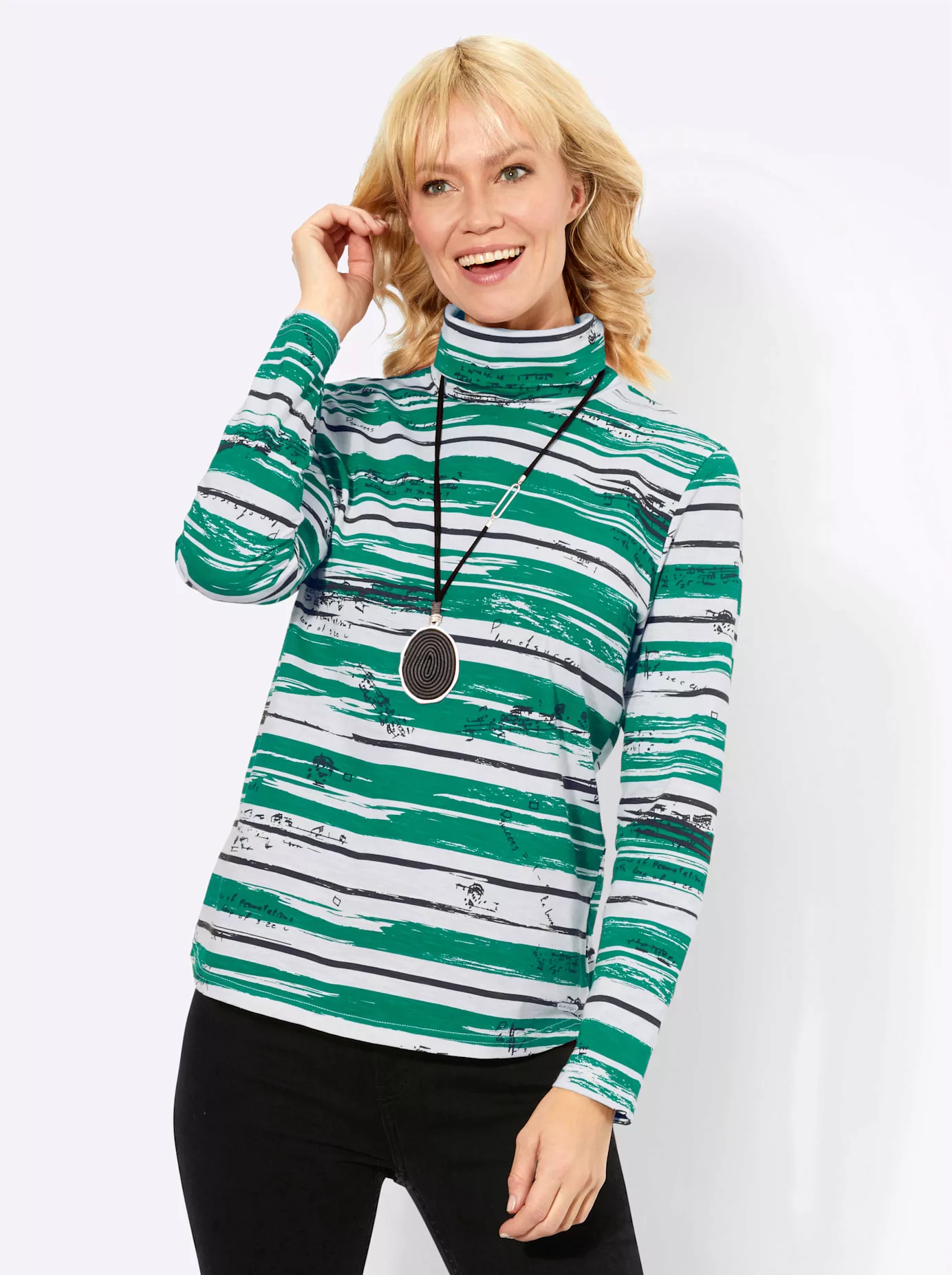 Casual Looks Langarmshirt "Shirt", (1 tlg.) günstig online kaufen