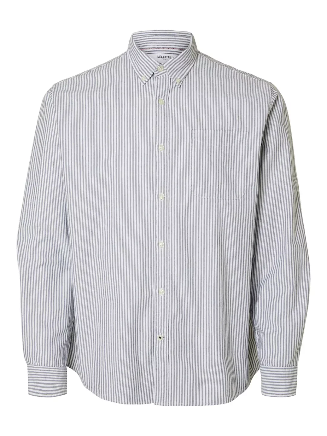 SELECTED HOMME Langarmhemd "SLHREG-MAT OX LS SHIRT D" günstig online kaufen