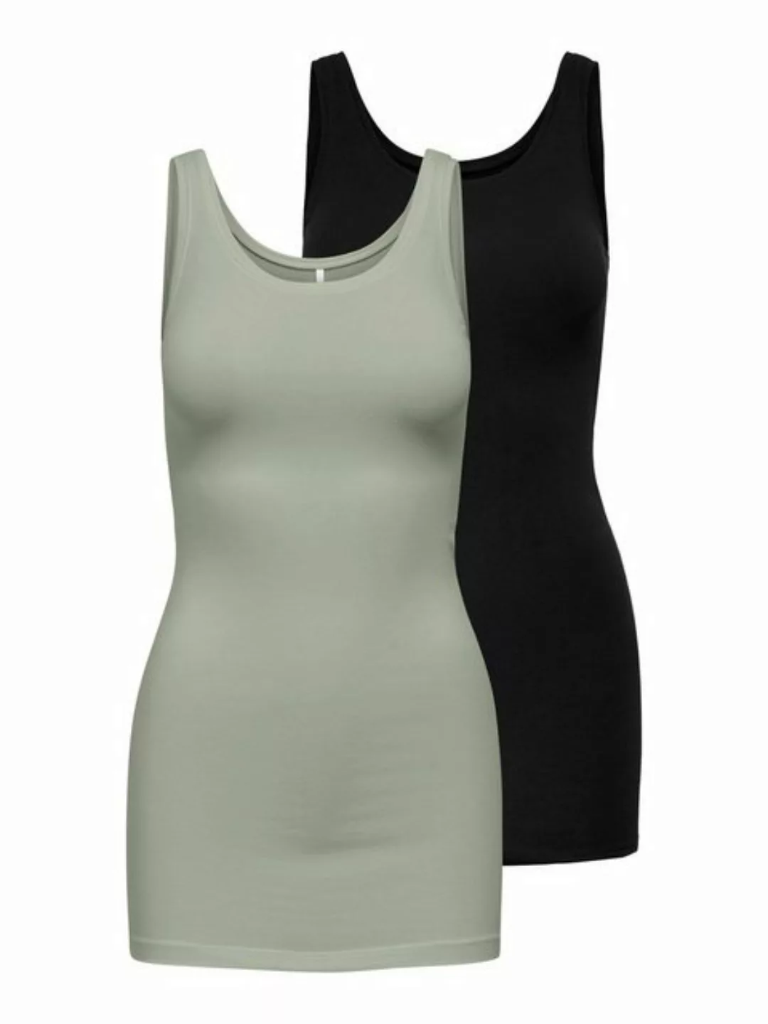 ONLY Tanktop ONLLIVE LOVE NEW LONG TT 2PACK NOOS (Packung, 2er-Pack) günstig online kaufen