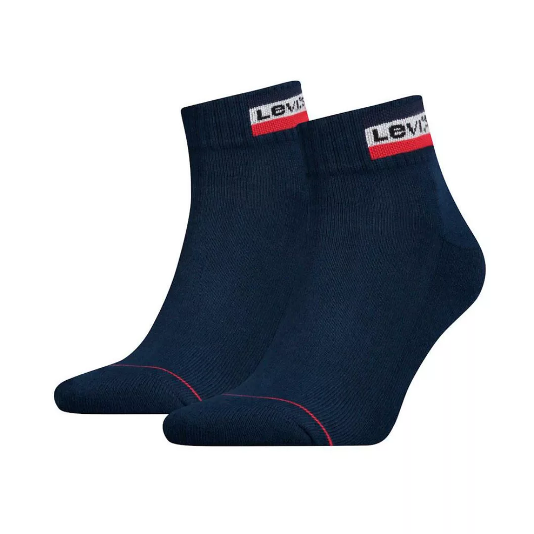 Levi´s ® 120sf Mid Olympic Logo Socken 2 Paare EU 35 Dress Blues günstig online kaufen