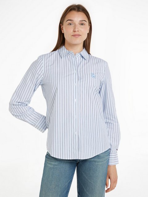 Tommy Hilfiger Hemdbluse STRIPE REGULAR SHIRT mit Streifendessin günstig online kaufen