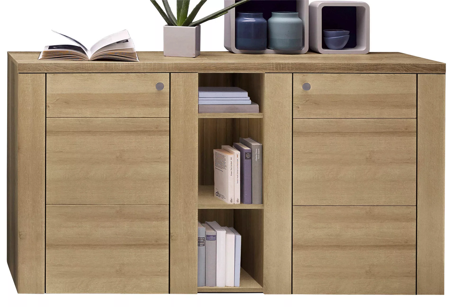 Home affaire Sideboard "Larona, zeitlose Kommode mit 2 Türen, Türkommode, B günstig online kaufen