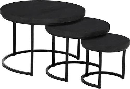 OMG Design Couchtisch "Hugo", (3 St.), im 3er Set, variabel stellbar günstig online kaufen