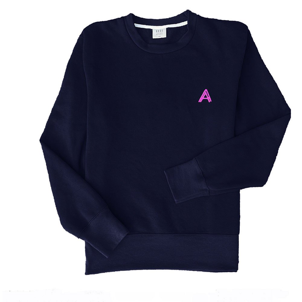 AqÜe Apparel Happy Face Sweatshirt S Navy Blue günstig online kaufen