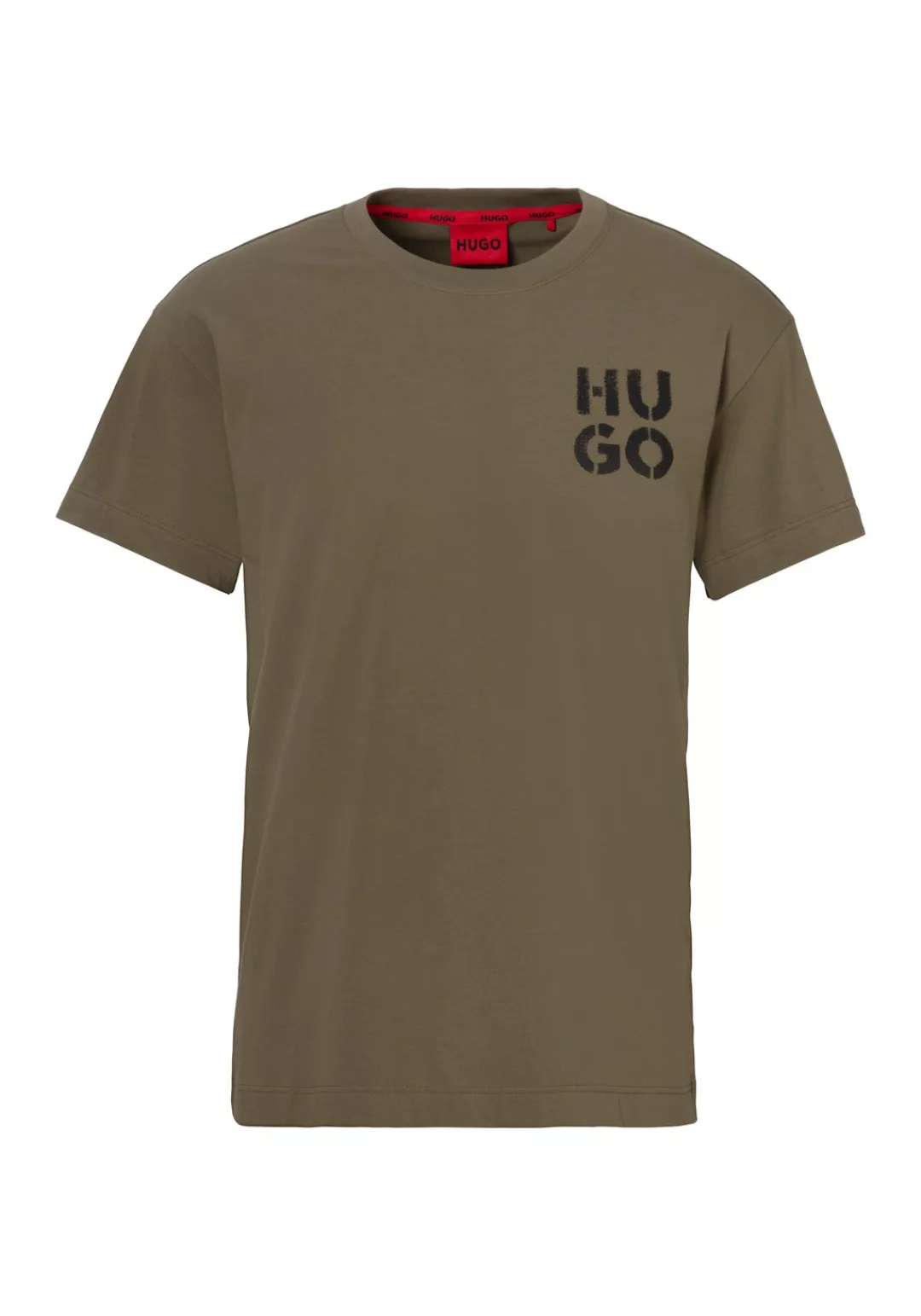 HUGO Underwear T-Shirt "SprayLogo T-Shirt", mit Rundhalsausschnitt günstig online kaufen