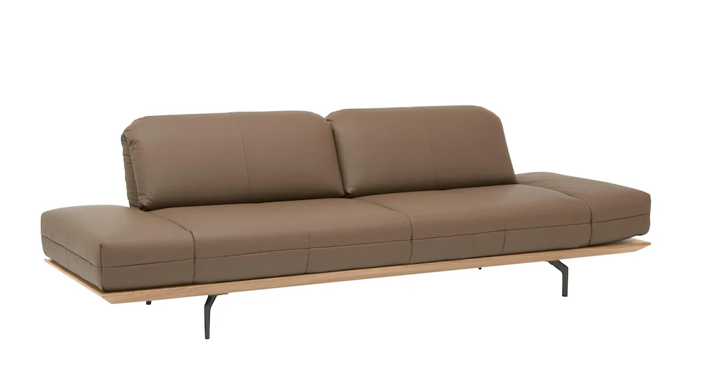 hülsta sofa 4-Sitzer »hs.420«, in 2 Qualitäten, Holzrahmen in Eiche Natur o günstig online kaufen