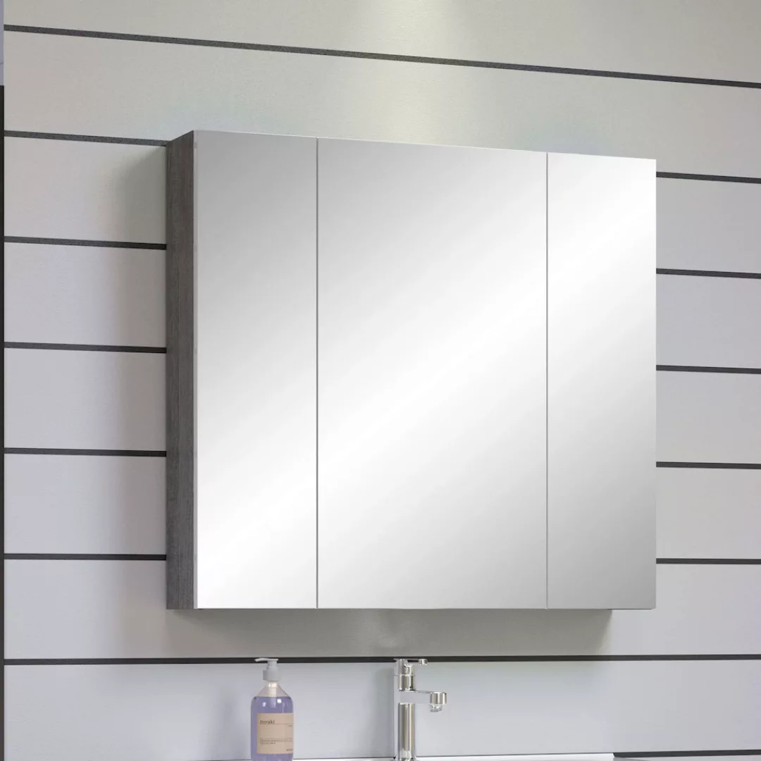 welltime Spiegelschrank "Ravenna", Breite 80 cm, 2 Korpusfarben günstig online kaufen