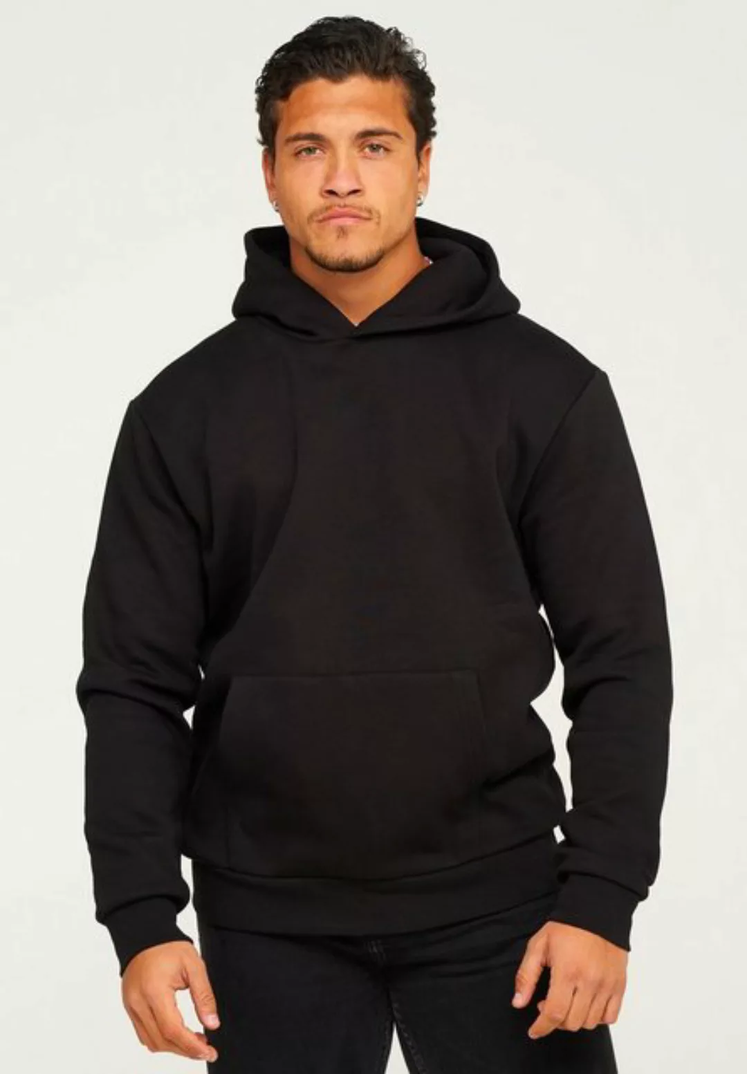 behype Hoodie BHHOBART Herren Basic Oversized Hoodie Raglan Kapuzenpullover günstig online kaufen