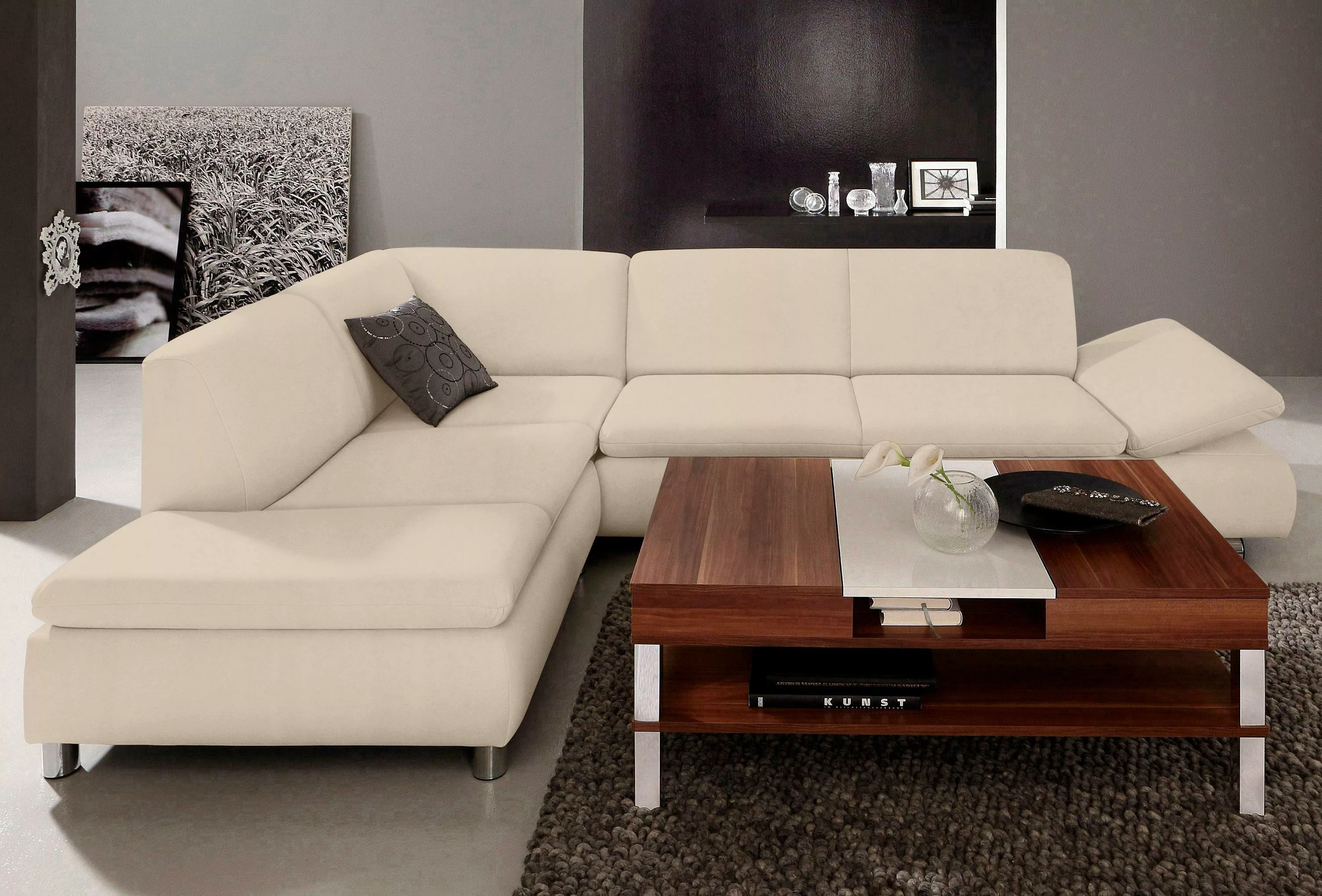 Max Winzer Ecksofa "Toulouse modern und bequem, aktuelles Design, hoher Sit günstig online kaufen