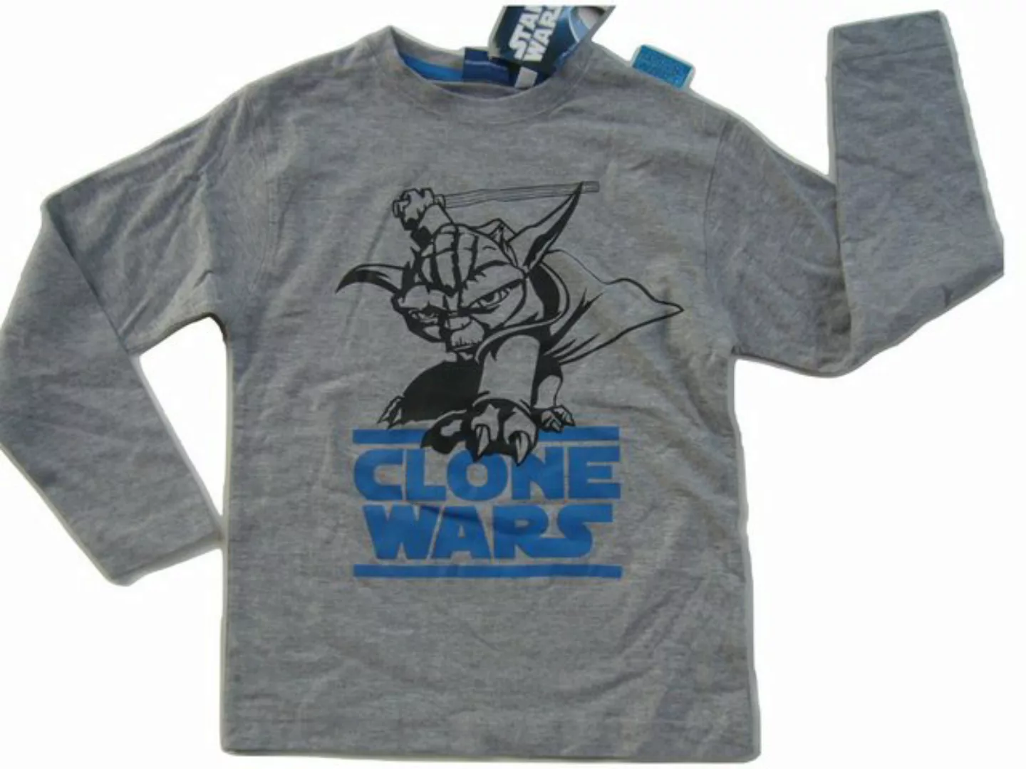 Clone Wars Langarmshirt Star Wars Yoda Storm Trooper günstig online kaufen