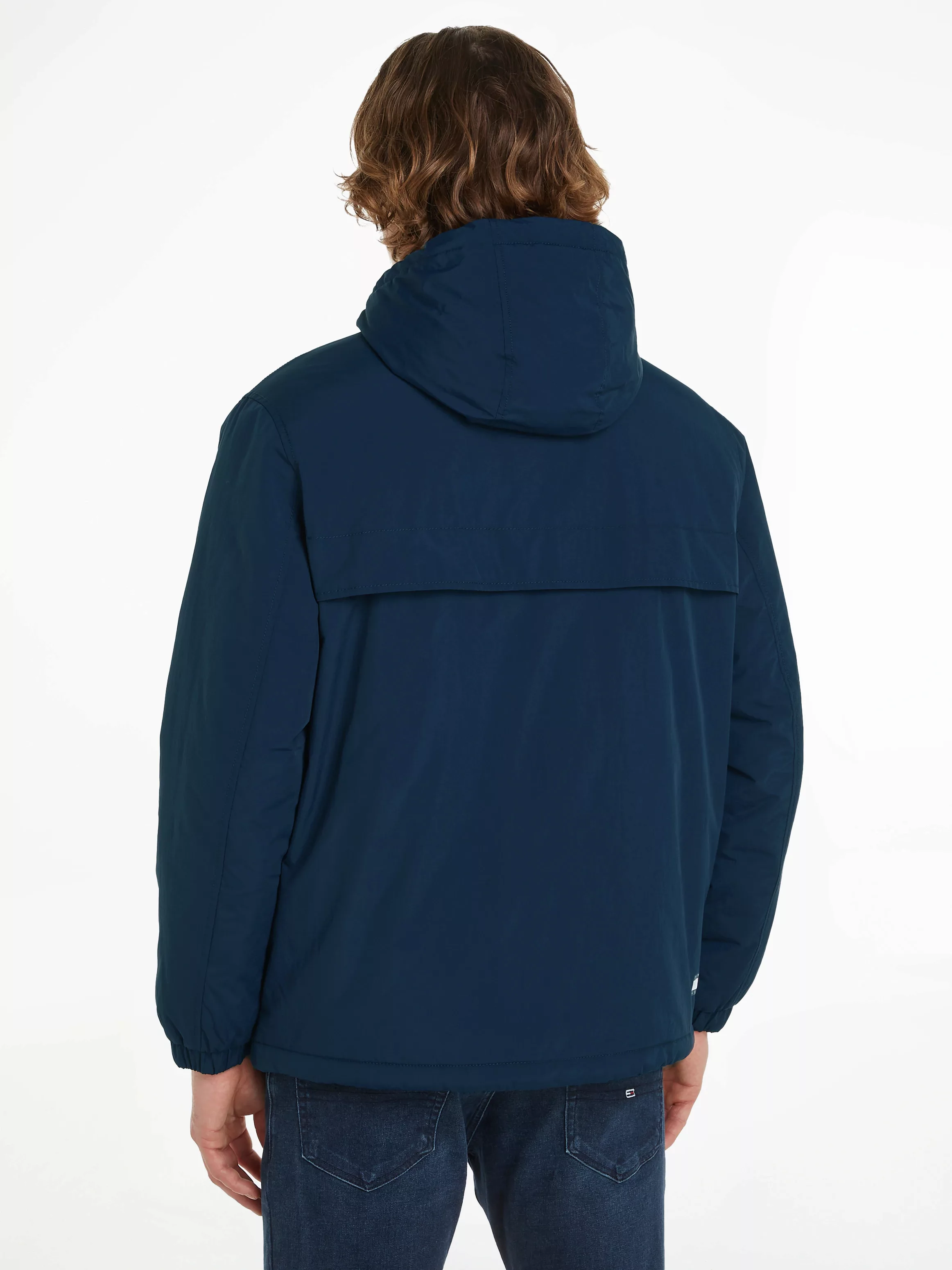 Tommy Jeans Outdoorjacke "TJM PADDED SOLID CHICAGO EXT", mit Kapuze, mit Lo günstig online kaufen