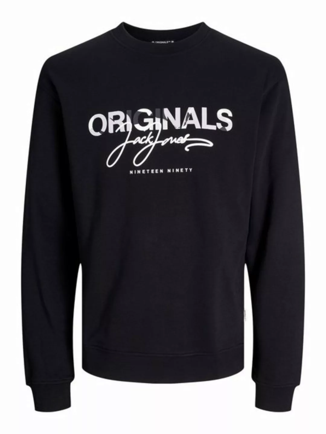 Jack & Jones Sweater JORARUBA AOP BRANDING SWEAT CREW NECK günstig online kaufen