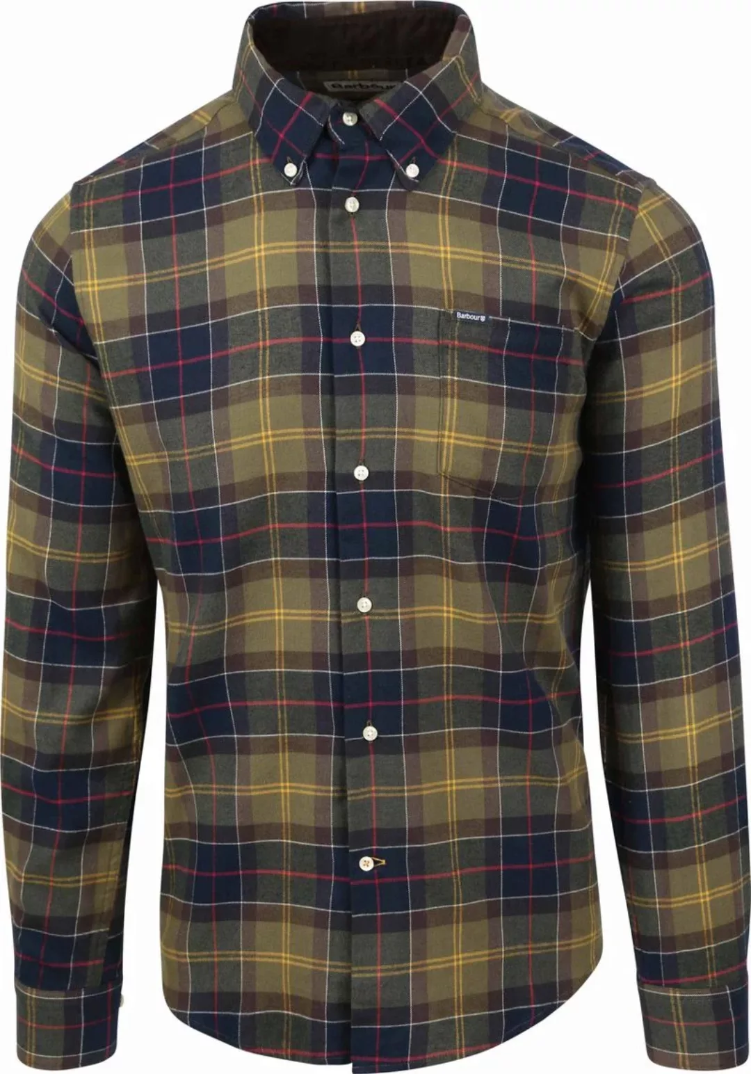 Barbour Fortrose Hemd Grün - Größe XL günstig online kaufen