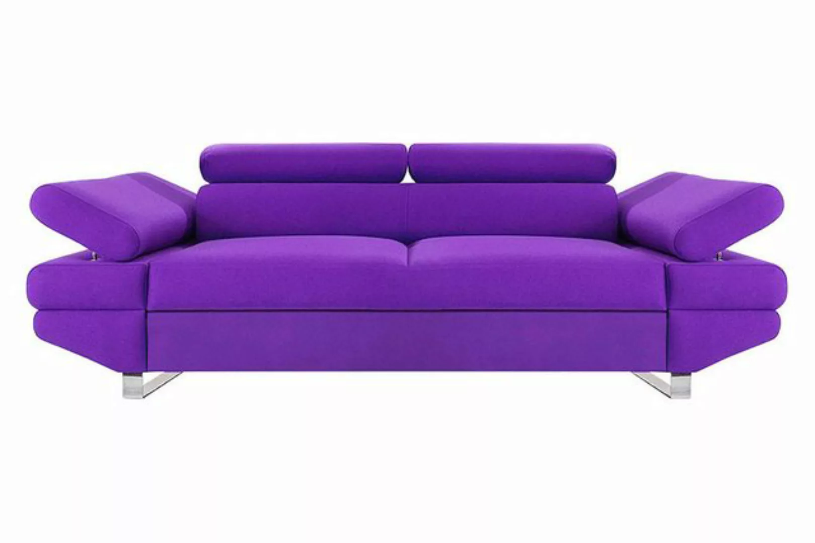 JVmoebel Sofa Designer Sofa 2 Sitzer Polster Modern Textil Stoff Zweisitzer günstig online kaufen