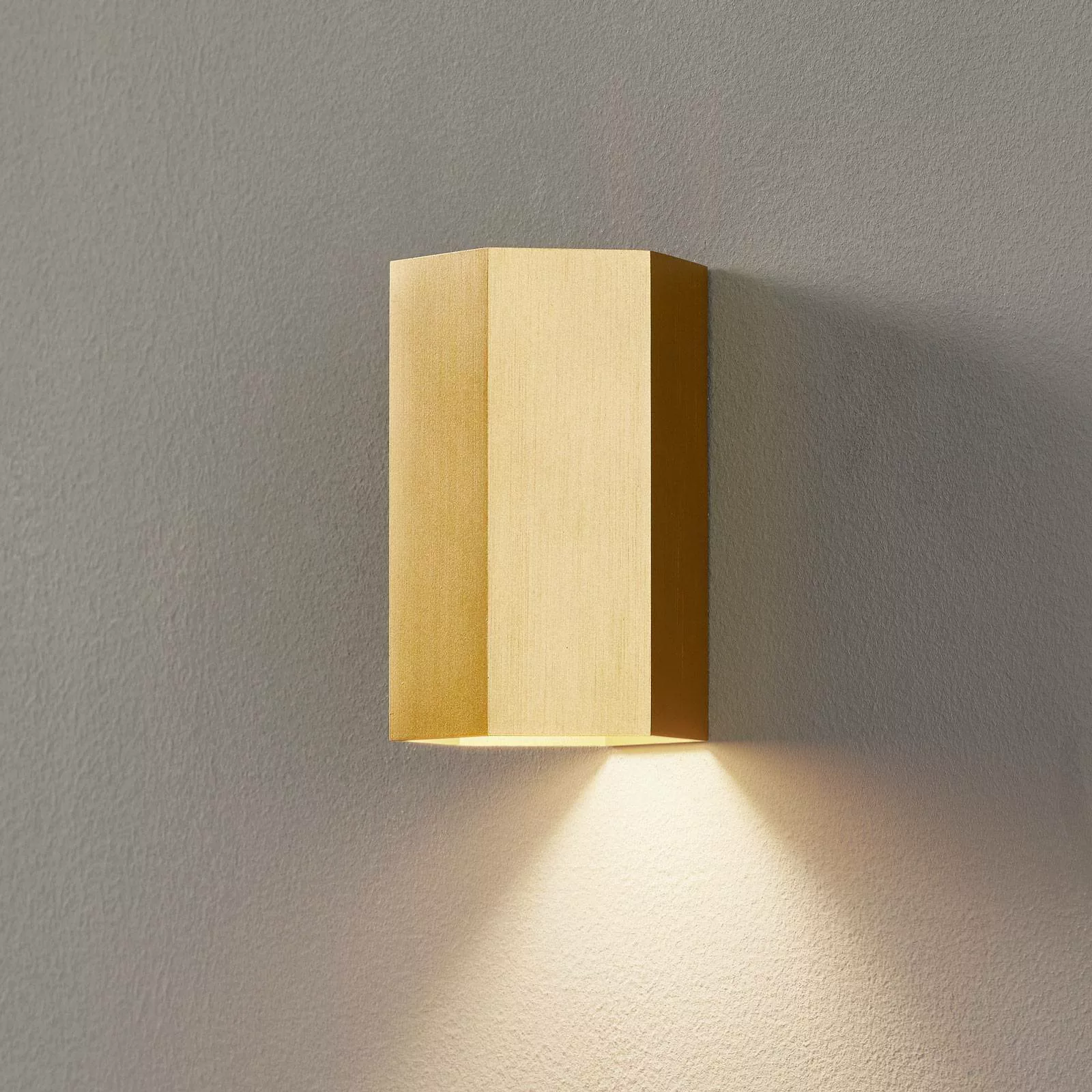 WEVER & DUCRÉ Hexo mini 1.0 Wandlampe 11,5cm gold günstig online kaufen