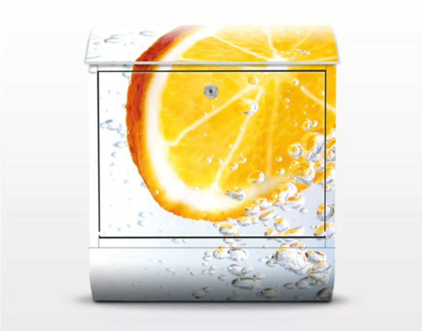 Briefkasten Kulinarisch Splash Orange günstig online kaufen