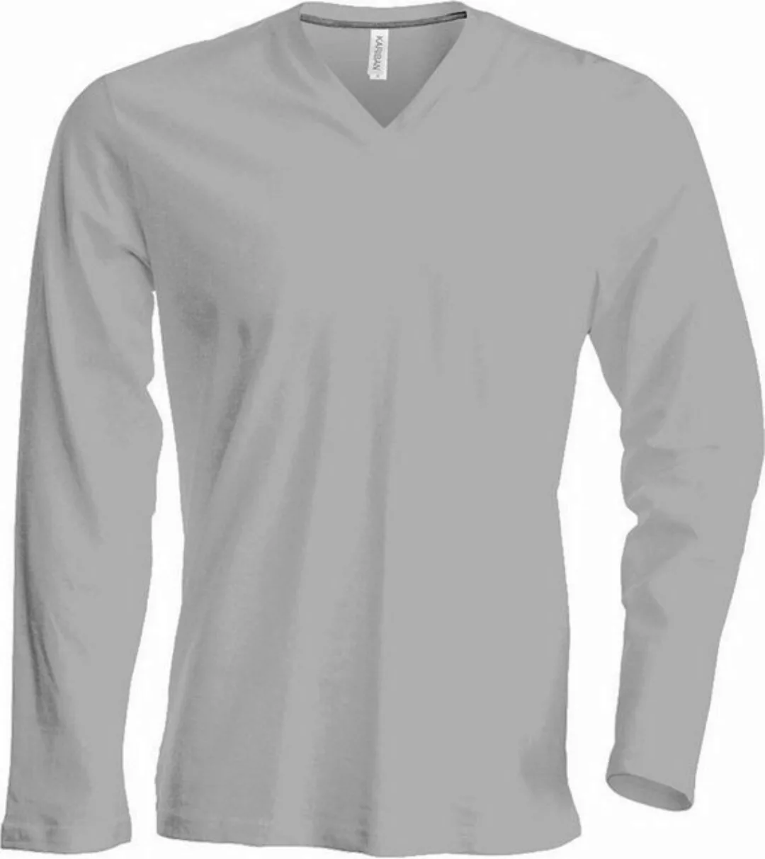 Kariban V-Shirt Kariban Herren Langarmshirt Longsleeve Longline T-Shirt Swe günstig online kaufen