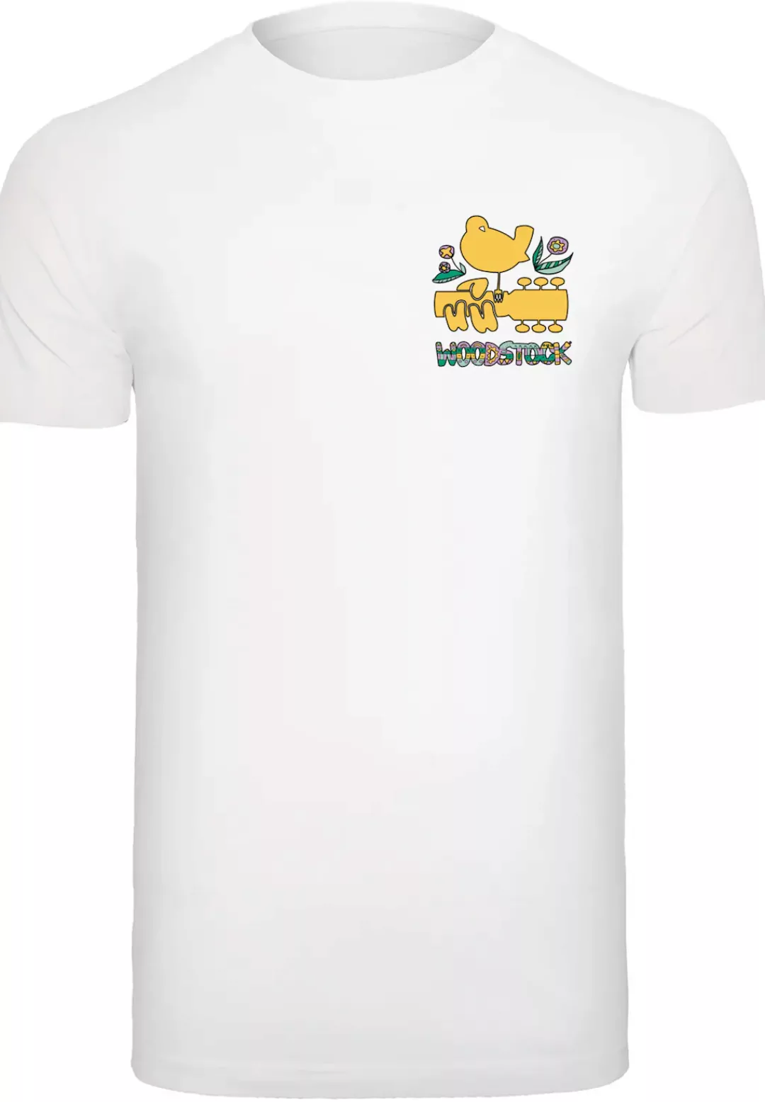 F4NT4STIC T-Shirt "Woodstock Brust Logo", Print günstig online kaufen