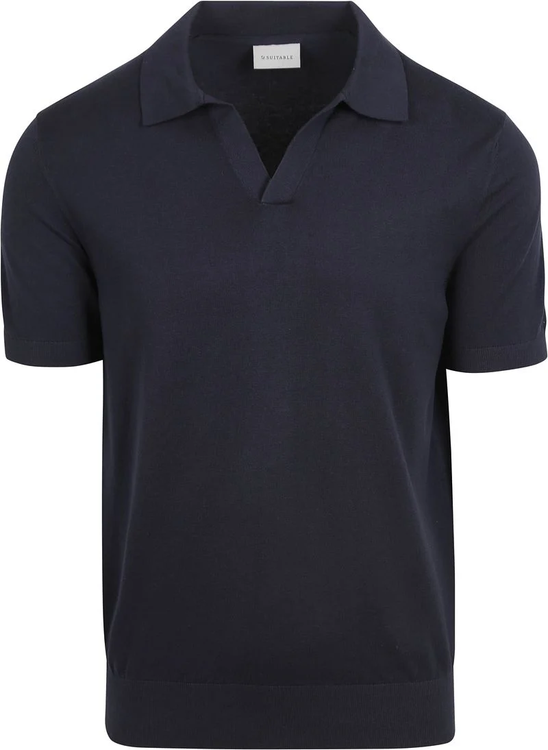 Suitable Poloshirt Riva Compact Navy - Größe M günstig online kaufen