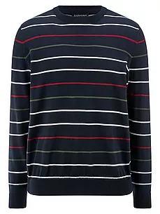 Rundhals-Pullover Peter Hahn blau günstig online kaufen