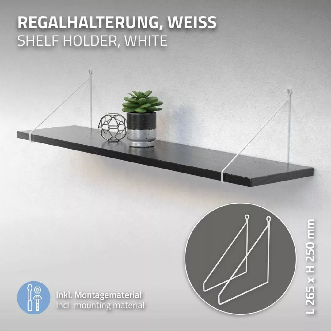 ML-DESIGN Wandregalhalter Regalhalterung Winkel Halterung für günstig online kaufen