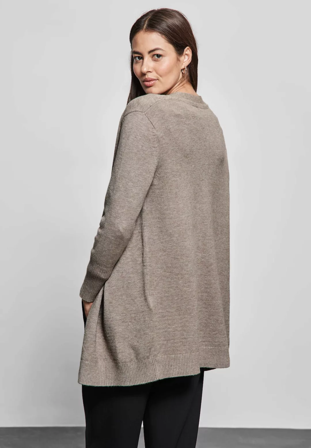 STREET ONE Cardigan, verschlusslos günstig online kaufen