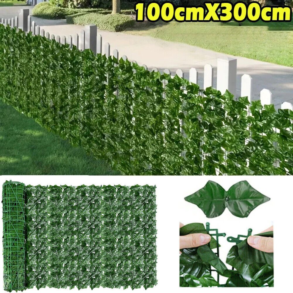 Kunsthecke Green Leaf-Sichtschutz Balkon Sichtschutz Blätterzaun günstig online kaufen