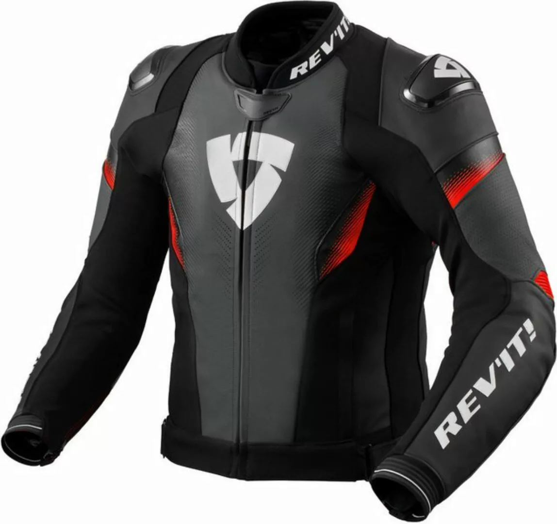 Revit Motorradjacke Control perforierte Motorrad Lederjacke günstig online kaufen