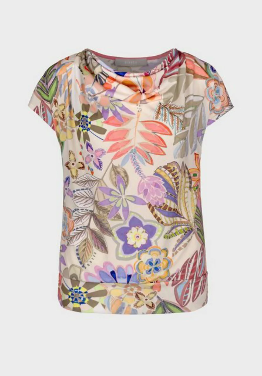 bianca Wasserfallshirt WIEBKE mit modischem, floralen Muster in trendigen F günstig online kaufen