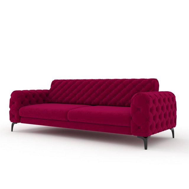 Möbeldreams Chesterfield-Sofa Arizona Sofa Chesterfield mit Schlaffunktion günstig online kaufen