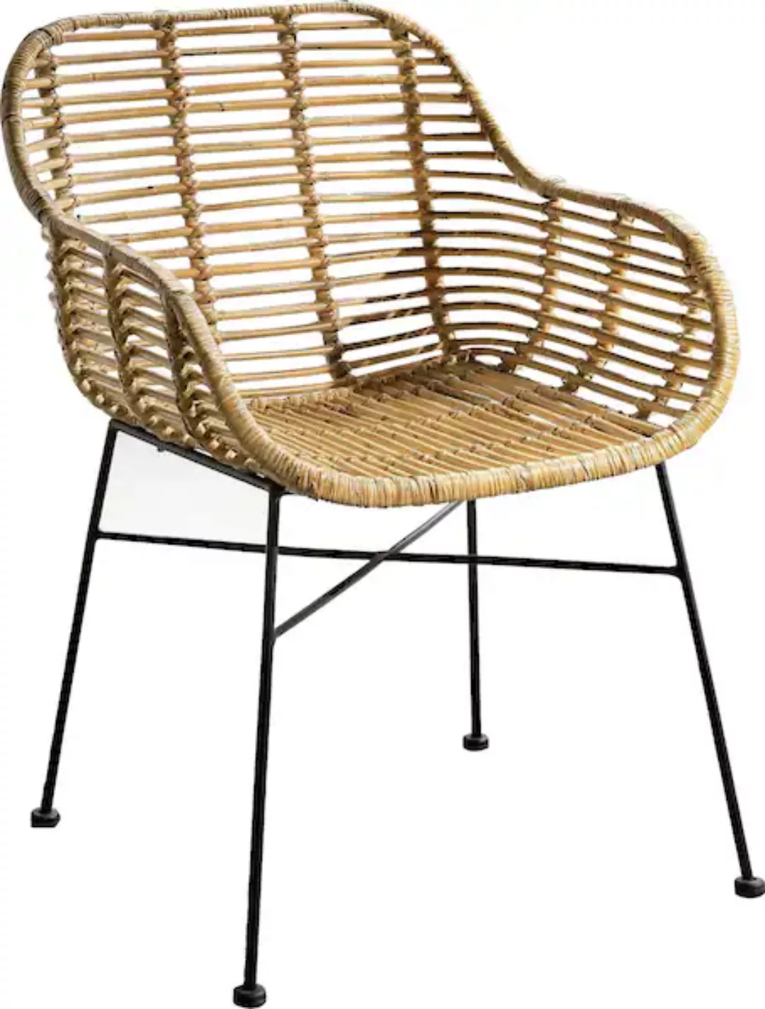 SIT Rattanstuhl "Rattan Vintage", (Set), 2 St., mit Armlehnen, Shabby Chic, günstig online kaufen