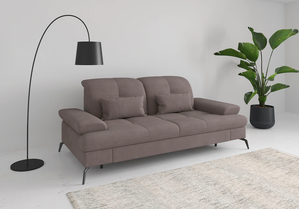 sit&more 2,5-Sitzer "Amica, inkl. Sitztiefenverstellung und Armteilverstell günstig online kaufen