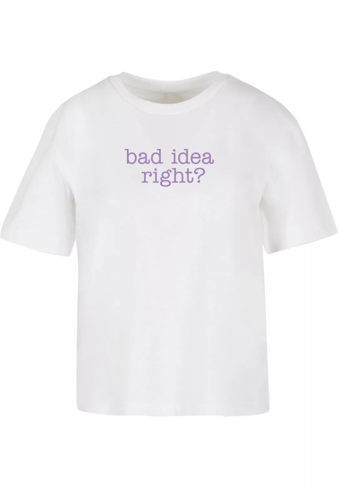 Miss Tee T-Shirt "Miss Tee Bad Idea Tee" günstig online kaufen