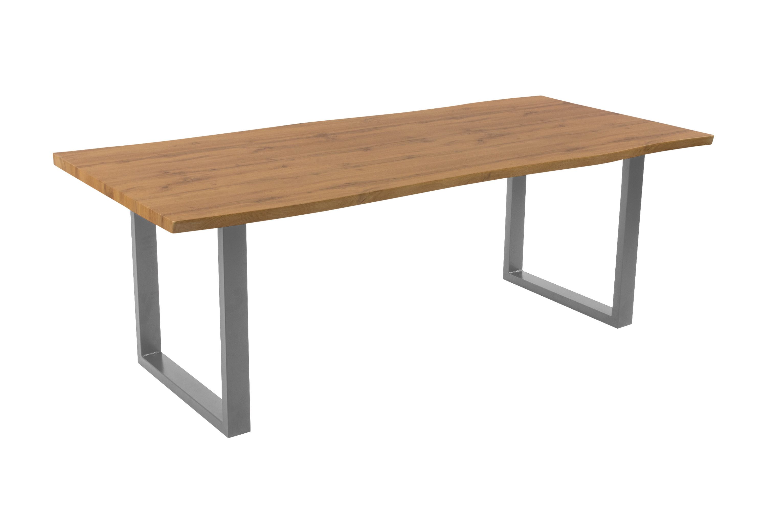 Loreno® Esstisch Josy, Holz Wildeiche-Optik, Baumkante, günstig online kaufen