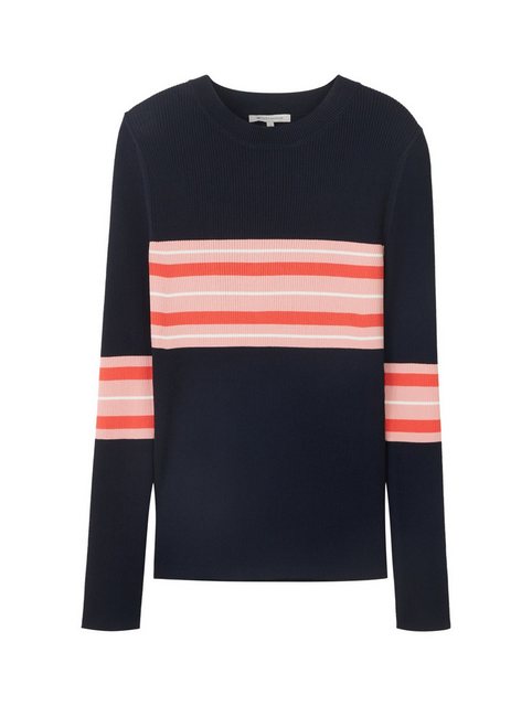 TOM TAILOR Strickpullover rib knit shirt günstig online kaufen