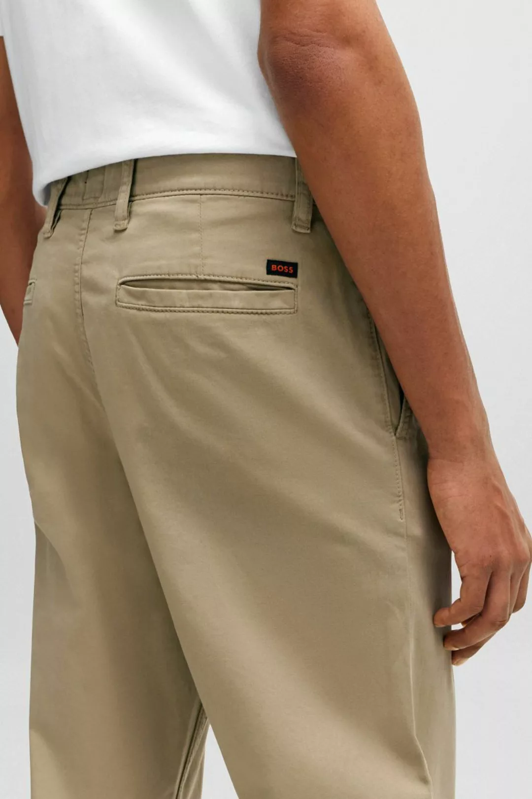 BOSS ORANGE Chinohose "Chino tapered", mit BOSS Logo hinten günstig online kaufen