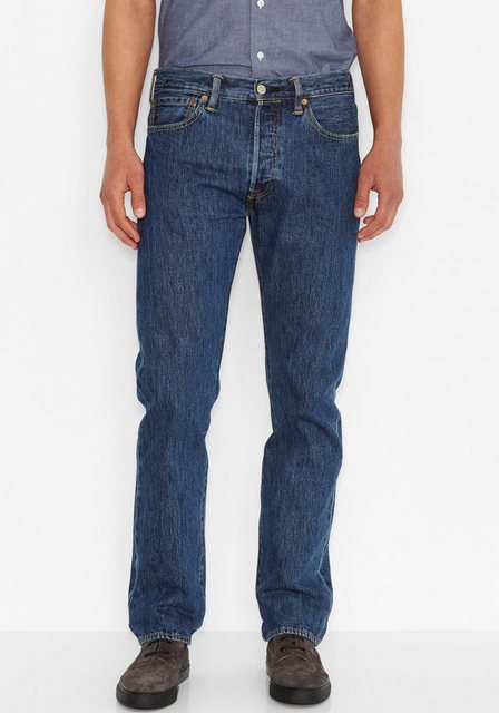 Levi's® Straight-Jeans 501 LEVI'S ORIGINAL mit Markenlabel günstig online kaufen