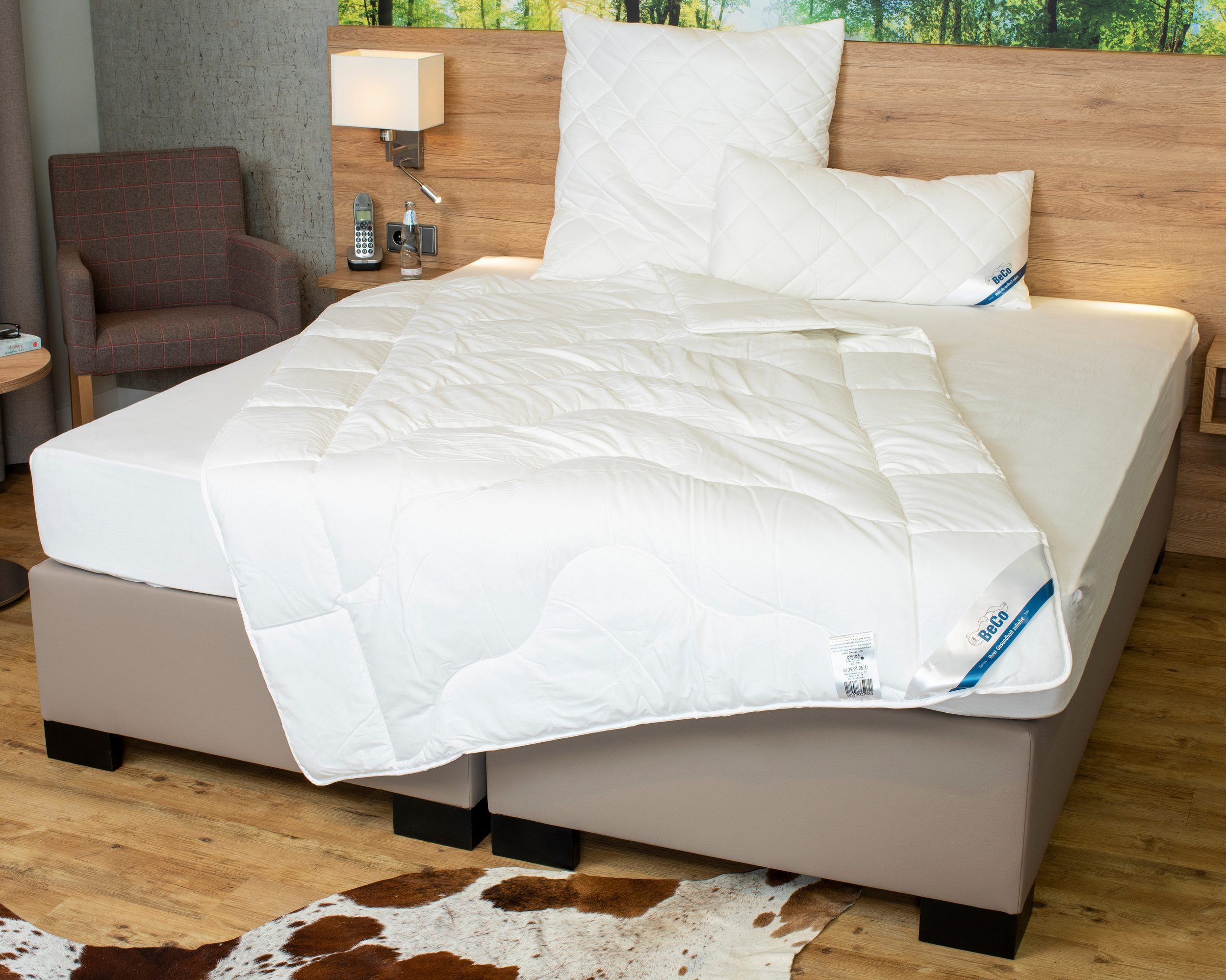 Beco Microfaserbettdecke »BeCo Medibett MF50 Made in Green 135x200 cm und w günstig online kaufen