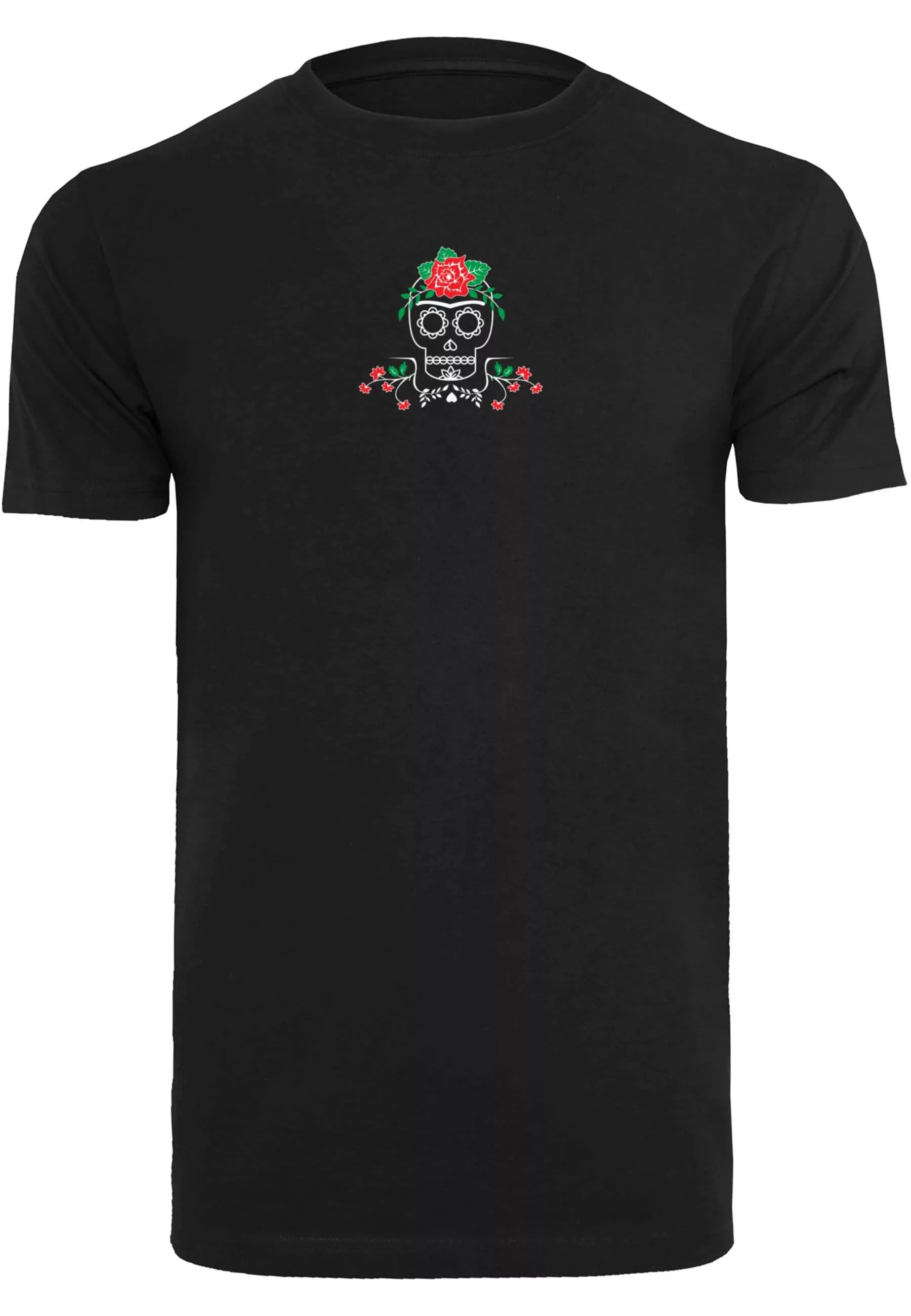 Merchcode T-Shirt "Merchcode Herren Frida Kahlo - Death T-Shirt Round Neck" günstig online kaufen