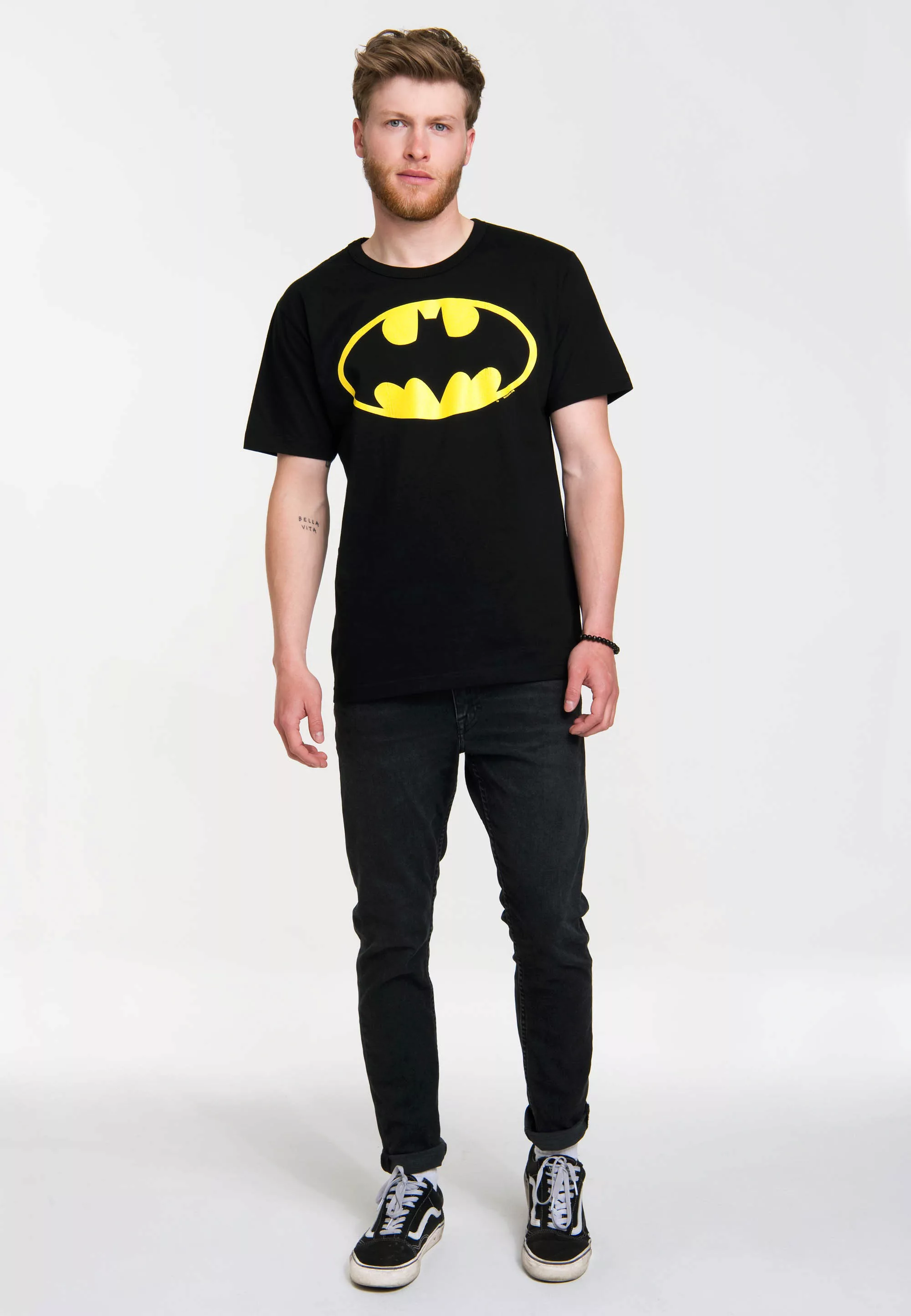 LOGOSHIRT T-Shirt "Batman - Logo", mit coolem Logo günstig online kaufen