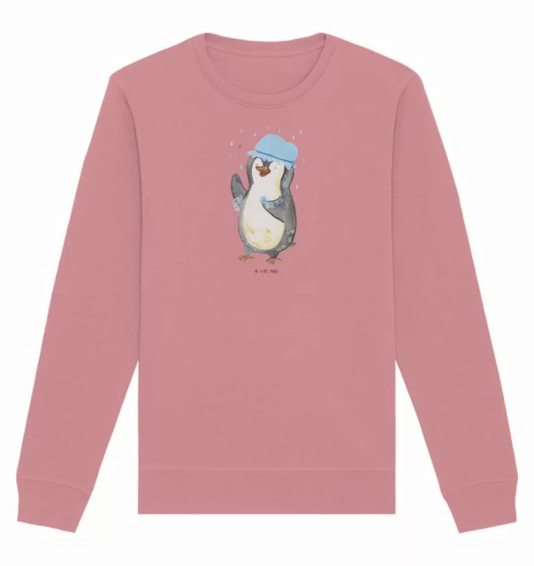 Mr. & Mrs. Panda Longpullover Größe XXL Pinguin Duschen - Canyon Pink - Ges günstig online kaufen