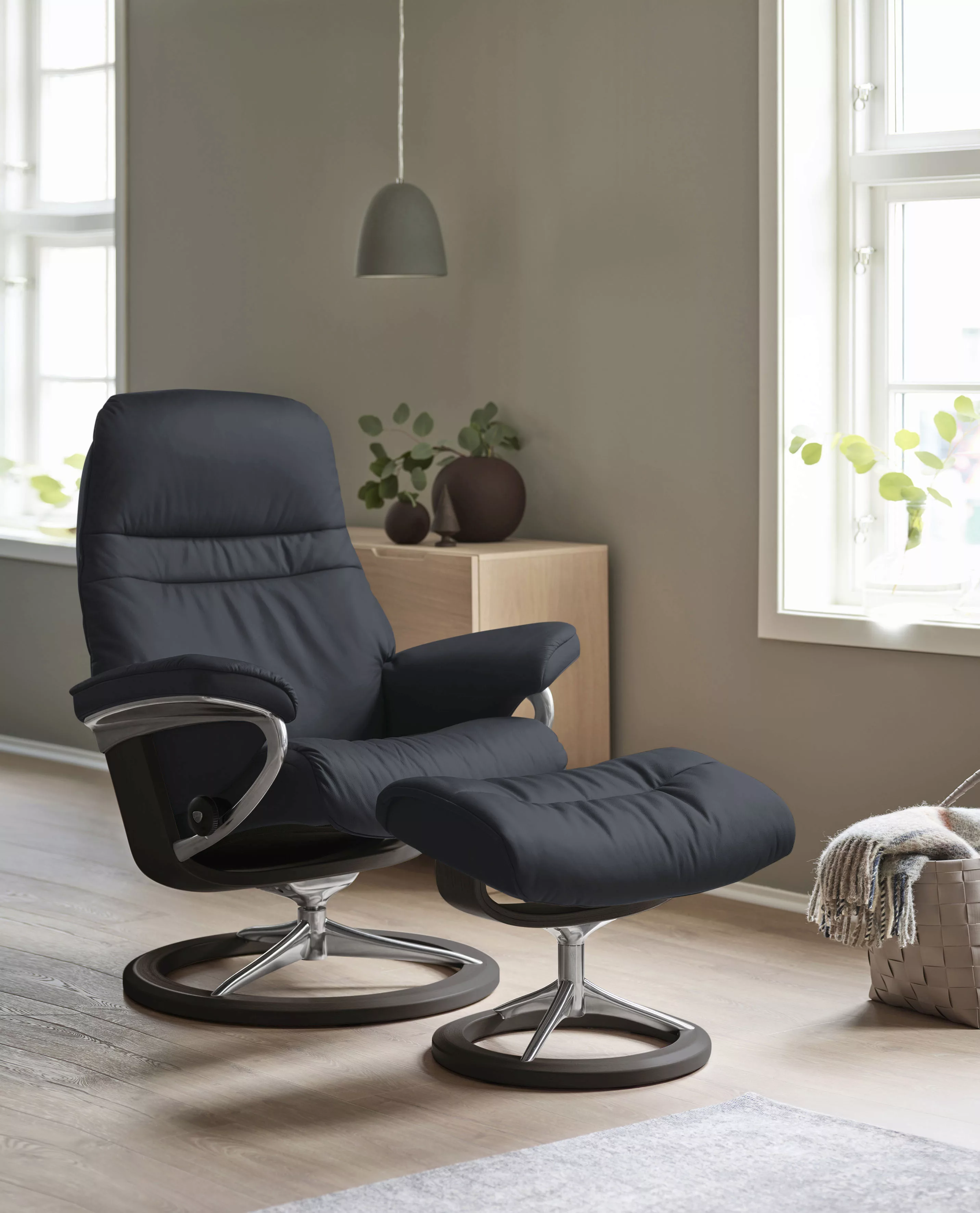 Stressless Relaxsessel "Sunrise", mit Signature Base, Größe S, Gestell Weng günstig online kaufen