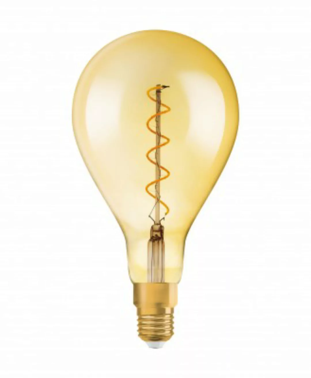 OSRAM LED VINTAGE 1906 CLASSIC A 28 FS Warmweiß Filament Gold E27 Glühlampe günstig online kaufen
