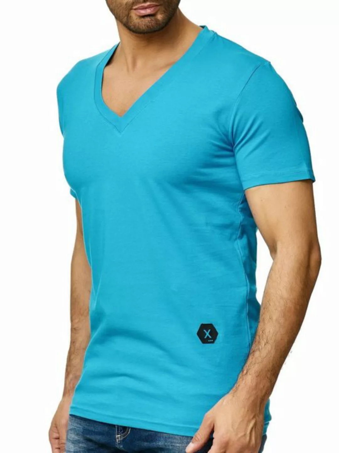 OneRedox T-Shirt 1308C (Shirt Polo Kurzarmshirt Tee, 1-tlg) Fitness Freizei günstig online kaufen
