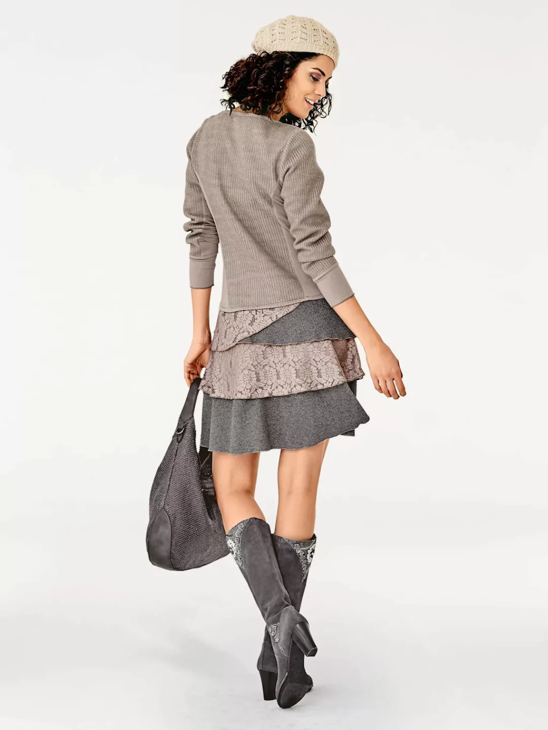 heine Strickkleid "Jersey-Kleid" günstig online kaufen
