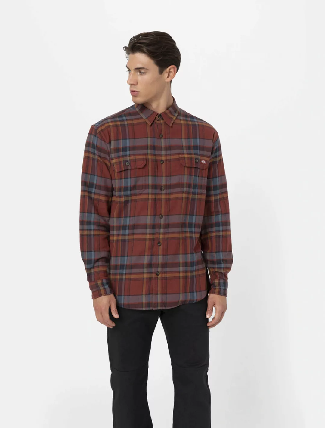 Dickies Langarmhemd Flex Flannel L/S Shirt günstig online kaufen